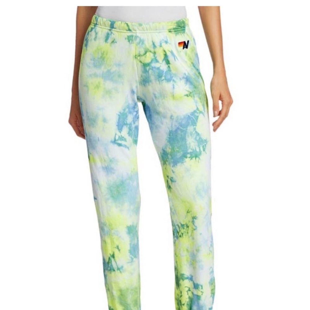Aviator Nation Neon Tie-Dye Joggers XS
